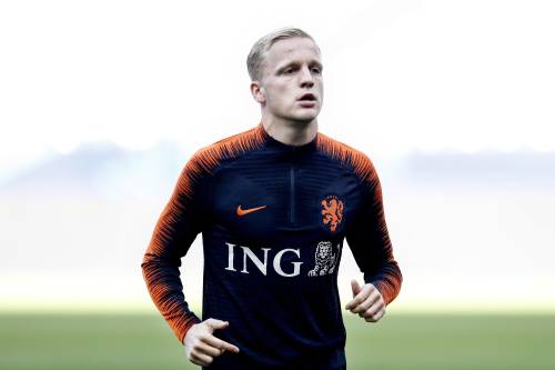 De Ligt en Huntelaar trainen apart bij Ajax