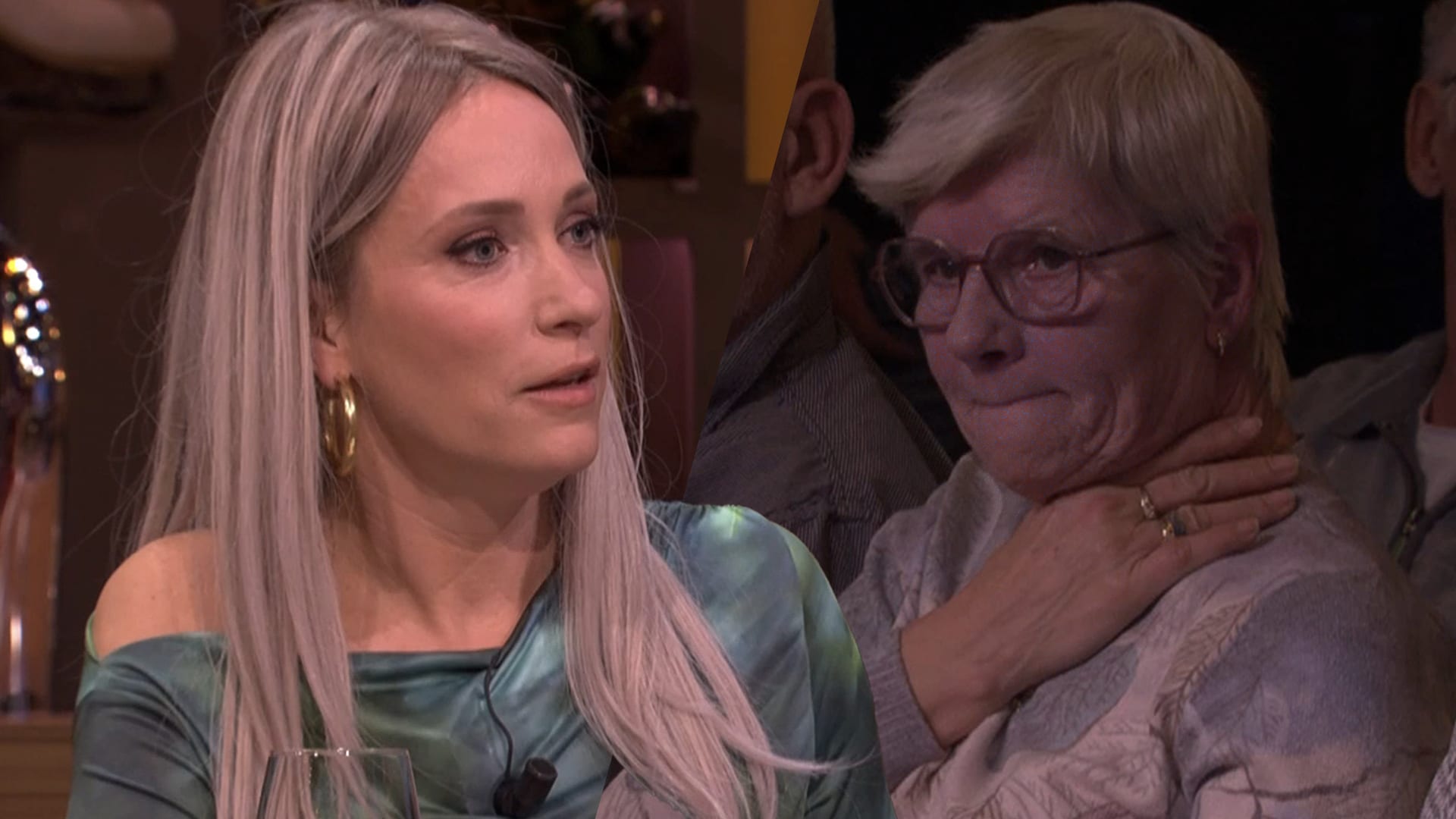 Vrouw in studio dreigt te stikken: Hélène grijpt in
