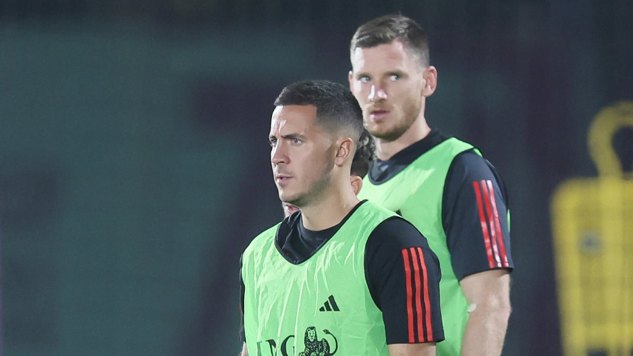 Vertonghen overweegt Hazard een kus op zijn mond te geven als statement op WK
