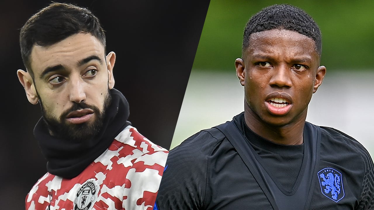 Fernandes reageert op incident met Malacia tijdens wedstrijd tegen Leicester City