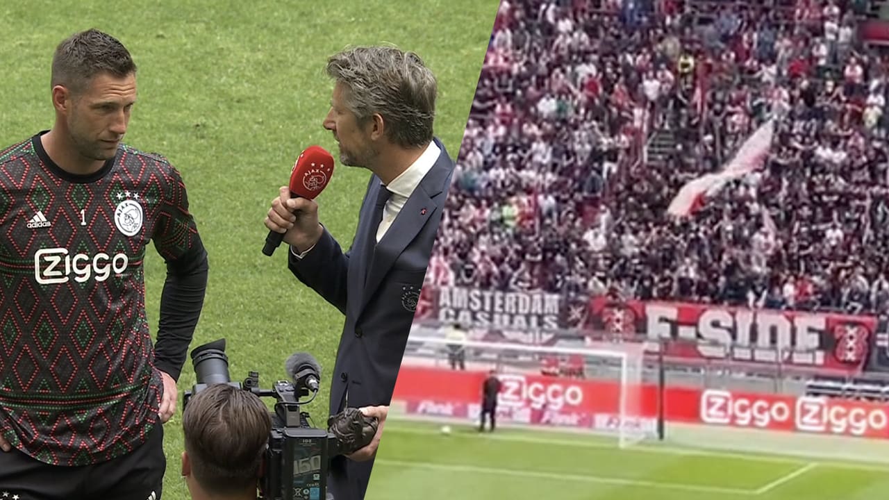 Van der Sar hard uitgefloten door Ajax-fans bij afscheid Stekelenburg en Reiziger