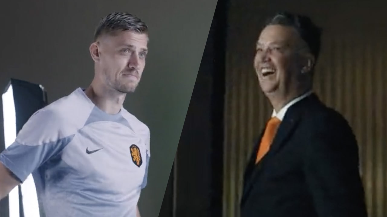 Video: Van Gaal gaat helemaal stuk om celebration Noppert