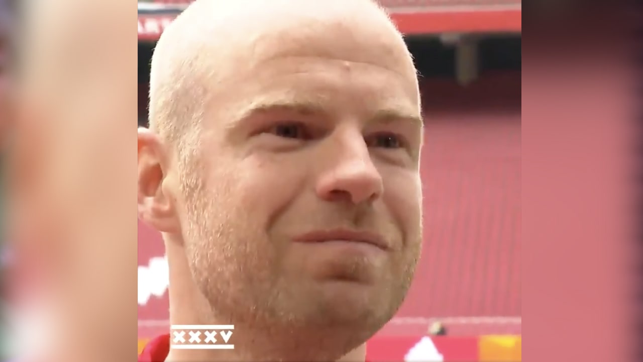 Klaassen emotioneel na landstitel: 'Gewoon dat 'ie trots is'