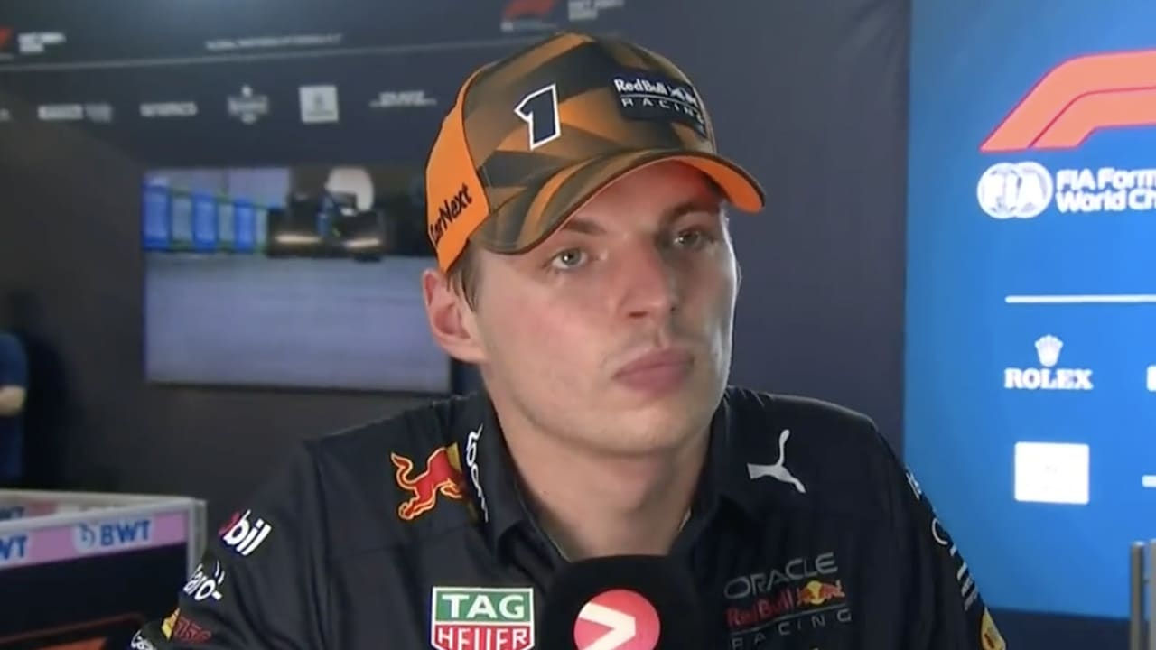 Max Verstappen zwaar teleurgesteld na kwalificatie: 'Dit is natuurlijk helemaal kut'