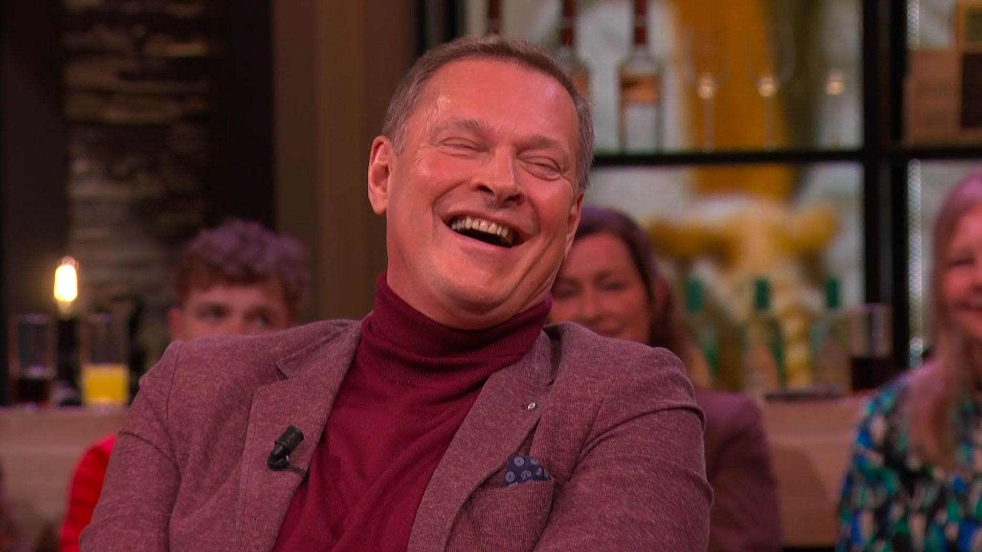 Albert Verlinde maandagavond aan tafel bij Vandaag Inside Oranje