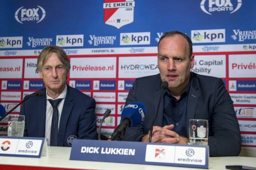 Lukkien langer trainer bij FC Emmen