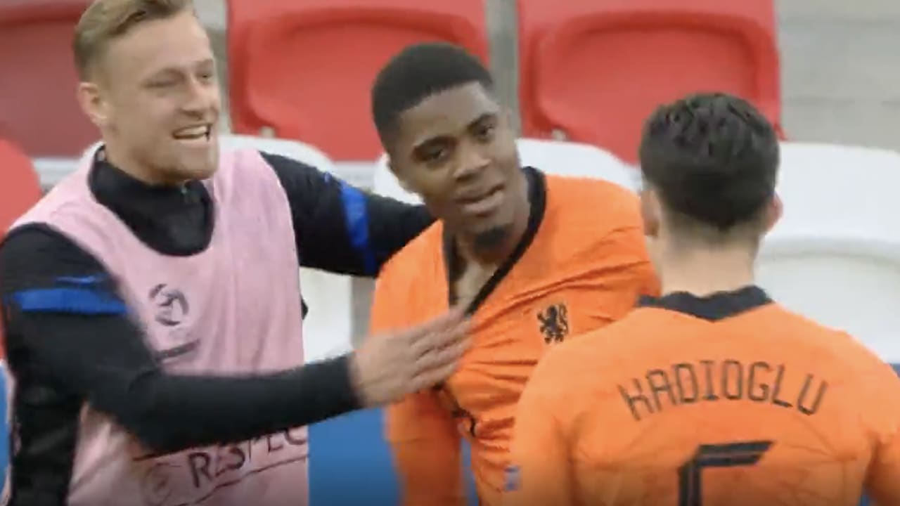 VIDEOGOAL: Boadu zet Jong Oranje op gelijke hoogte met Jong Frankrijk
