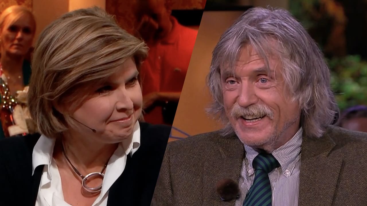 Angela de Jong zag 'legendarische opmerking' Johan Derksen: 'Kijk, toen werd het leuk'