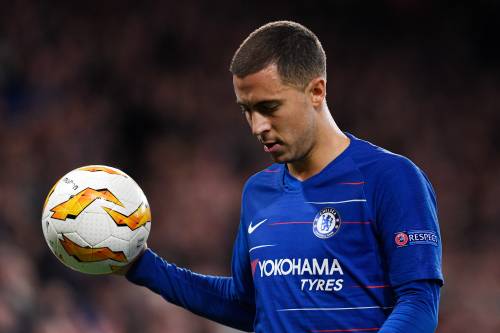 Hazard kampt met rugblessure