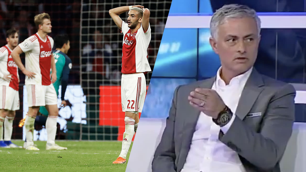 Mourinho: 'Ajax had filosofie moeten loslaten'