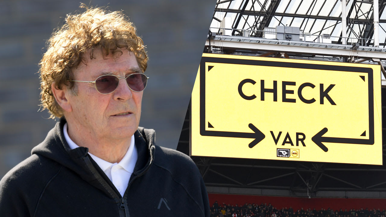 Van Hanegem vol verbazing over nieuwe blunder VAR: 'Waar kijken we nou toch naar?!'