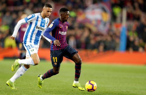 Barça twee weken zonder Dembélé