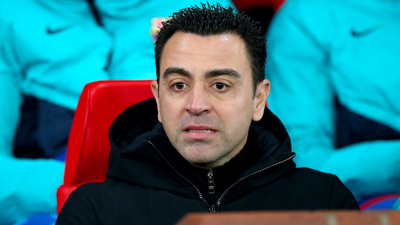 Xavi stopt na dit seizoen als trainer van FC Barcelona