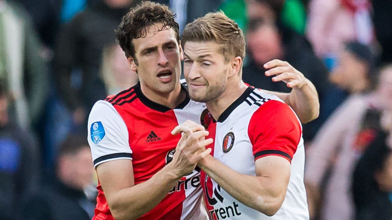 Feyenoord zegt contracten Botteghin en Van der Heijden op
