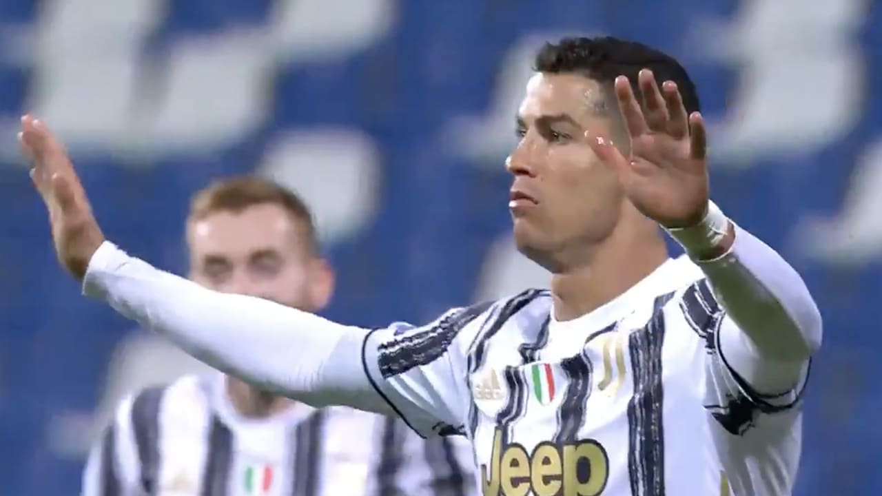 VIDEOGOAL: Ronaldo maakt 100e doelpunt voor Juventus