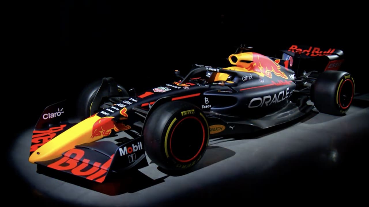 Dit is de nieuwe Red Bull-auto van Max Verstappen