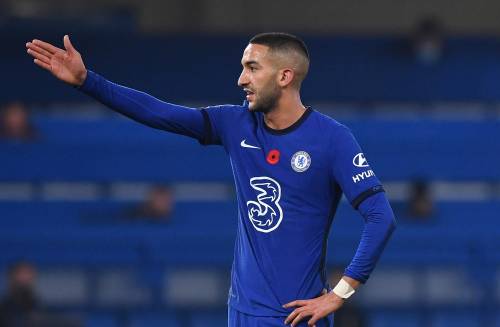 Ziyech begint op bank bij Chelsea 