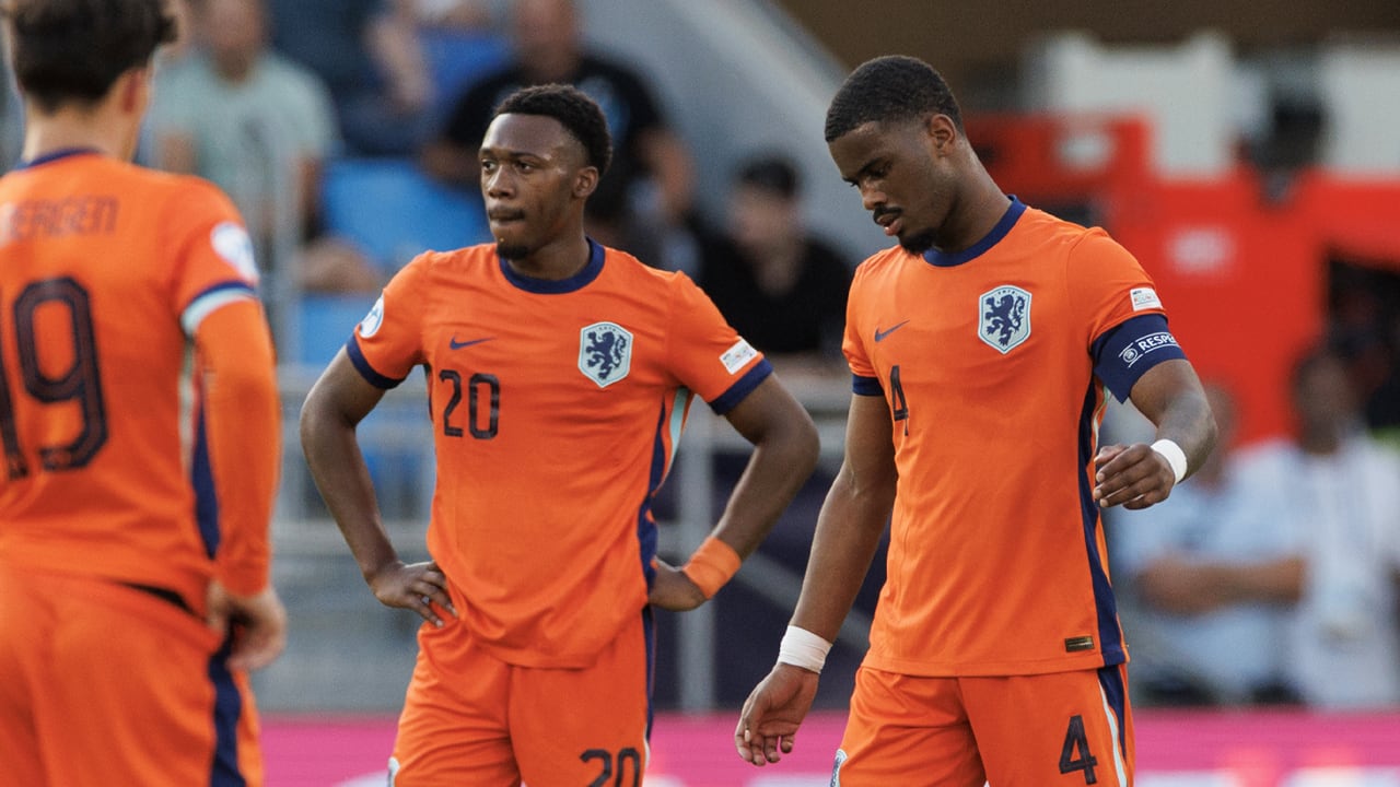 Jong Oranje verliest van Engeland en loopt EK-finale mis