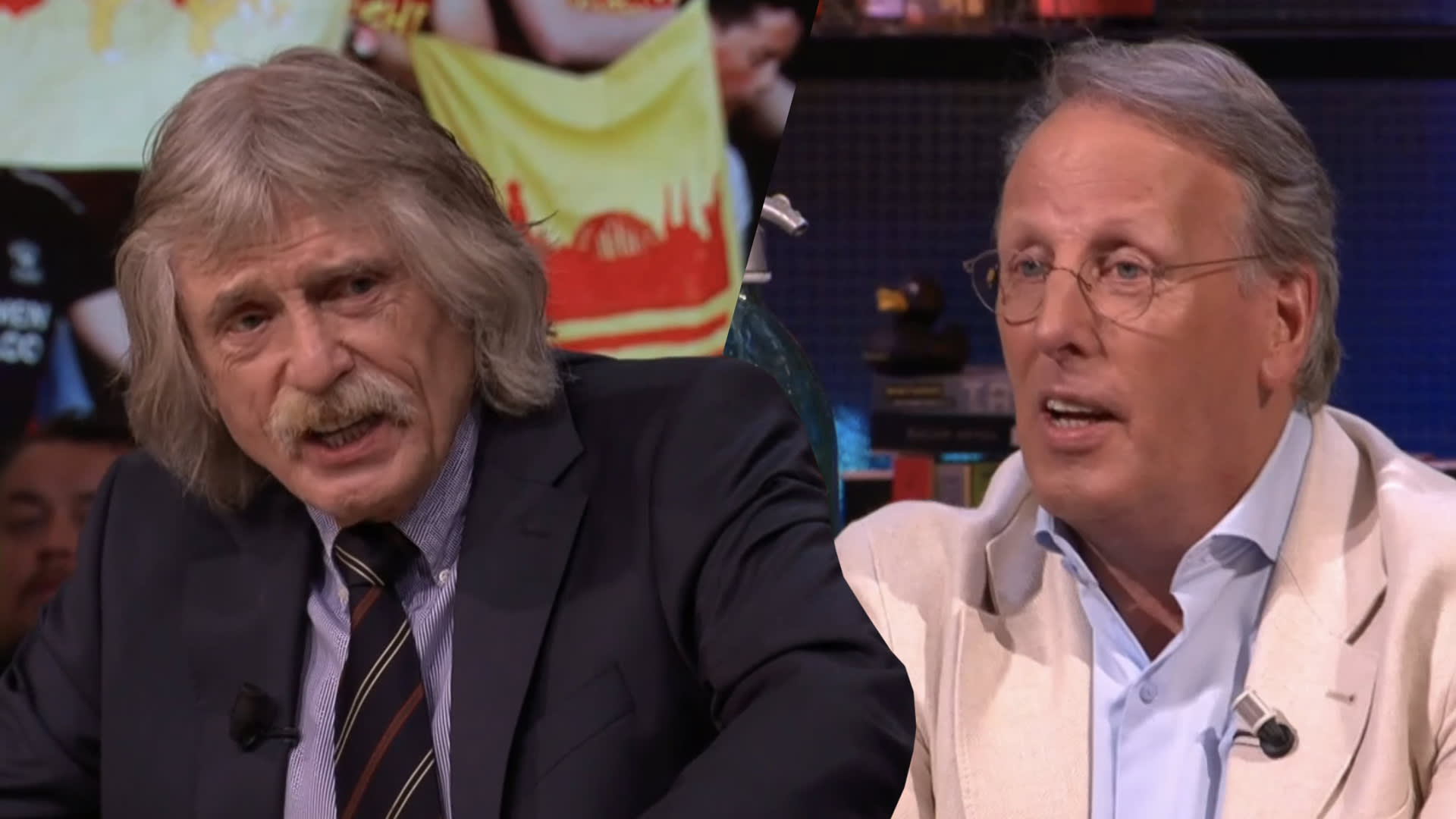 Johan tegen Chris Woerts: ‘Je geeft toch wel toe dat dit een totale misrekening is?!'