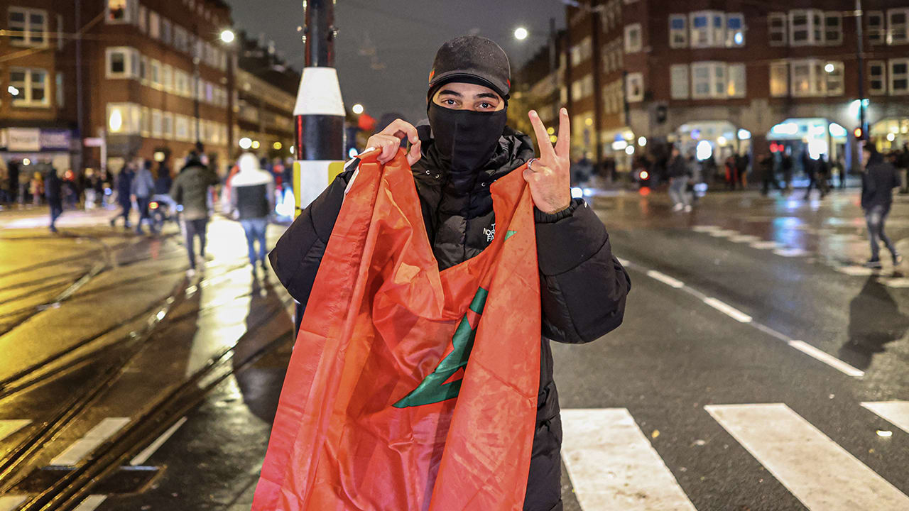 Relschoppers missen overwinning Marokko dankzij verhoor op politiebureau