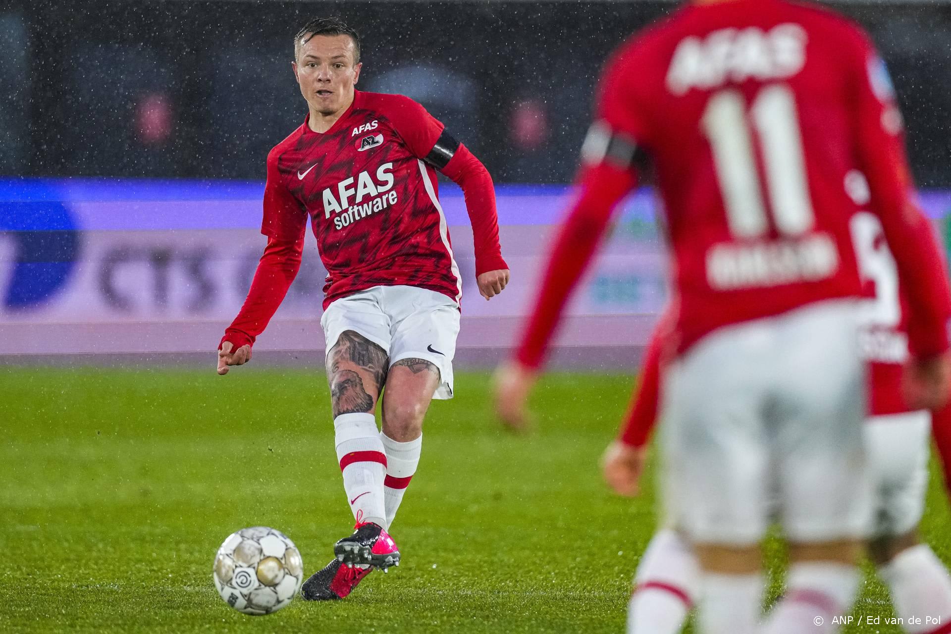 Alleen Clasie onzeker bij AZ voor topper tegen Ajax