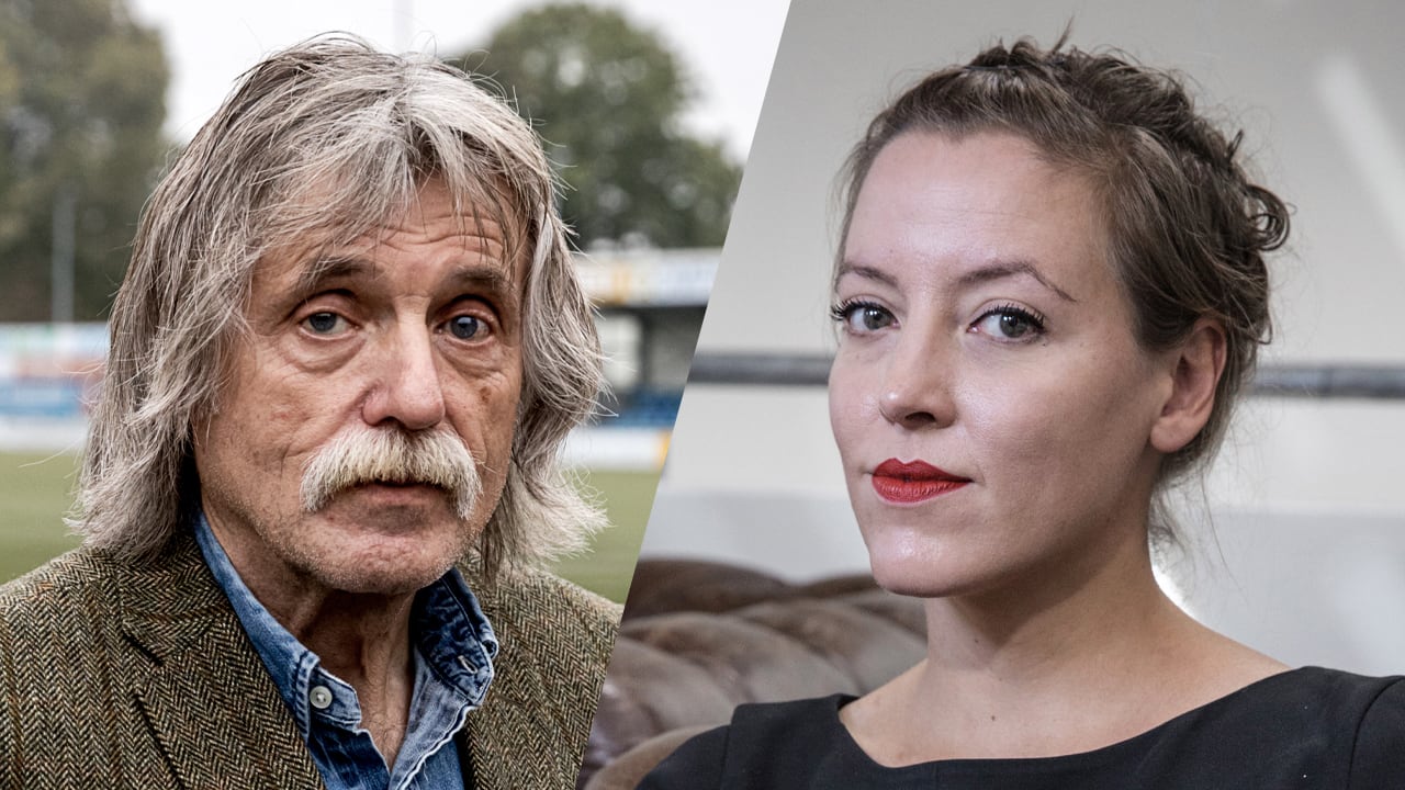 Marieke Derksen deelt prachtige kleedkamerfoto van Johan met Barry Hughes