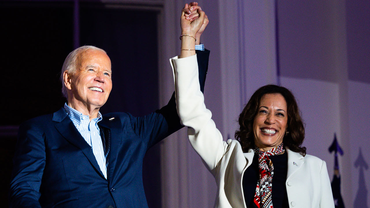 Kamala Harris wil presidentskandidaat worden na terugtrekking Joe Biden