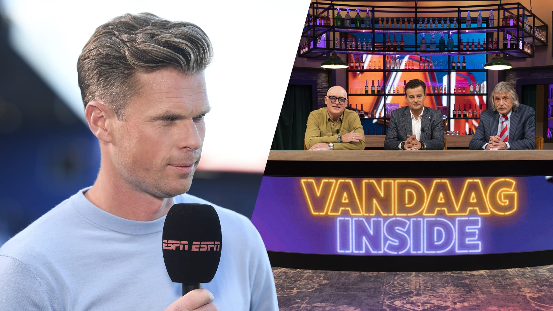 Luijckx wil niet vergeleken worden met Johan en René: ‘Als voetbalanalisten neem ik dat niet zo serieus’