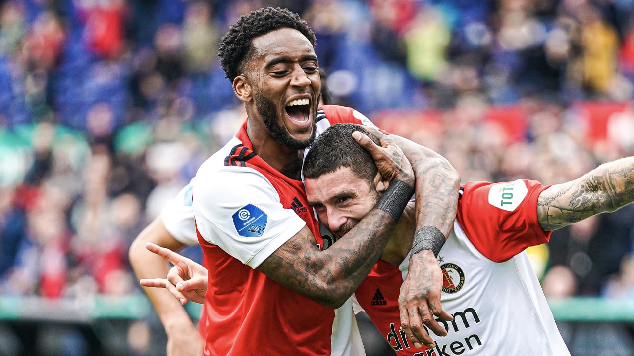 Feyenoord trakteert jarige Advocaat op een overwinning