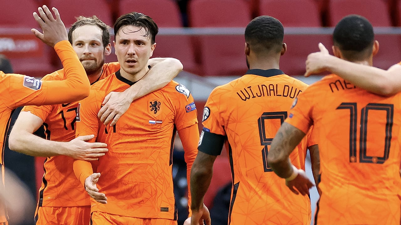 Resterende WK-kwalificatieduels Oranje in Eindhoven, Amsterdam en Rotterdam