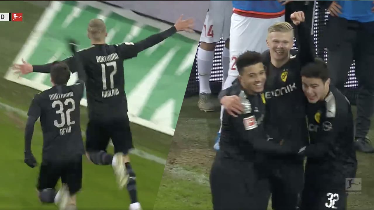 DROOMDEBUUT: Invaller Haaland redt Dortmund met hattrick