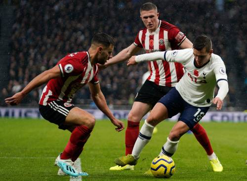 Tottenham stelt ook teleur tegen Sheffield