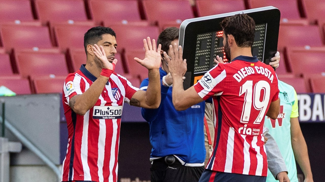 Costa: 'Samenwerking met Suarez is erg goed, de één bijt en de ander trapt'
