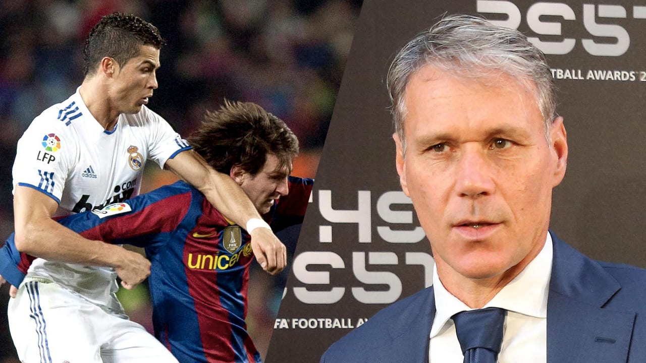 Van Basten: 'Mensen die zeggen dat Ronaldo beter is dan Messi, begrijpen niets van voetbal'