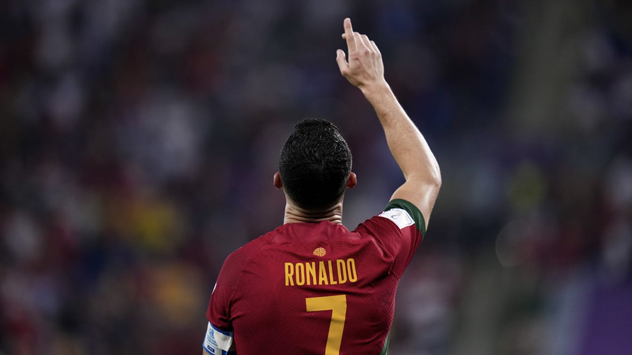 Ronaldo scoort als eerste op vijf verschillende WK's
