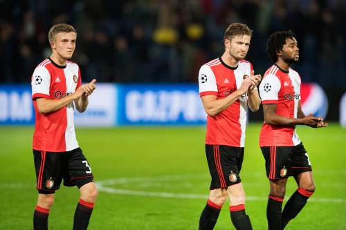 Feyenoord met Vente tegen Trencin