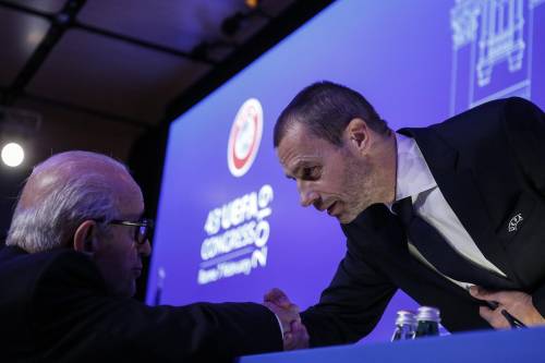 Ceferin herkozen als voorzitter UEFA