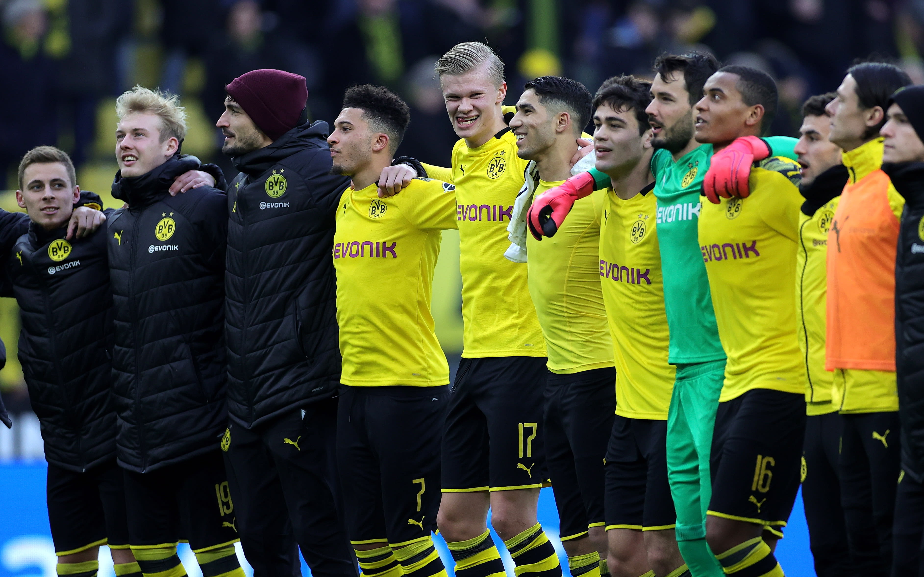 Stadion Borussia Dortmund verandert in ziekenhuis