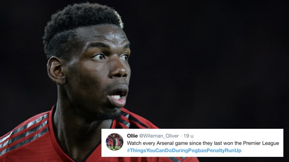 Twitter gaat los na bizarre penalty Pogba