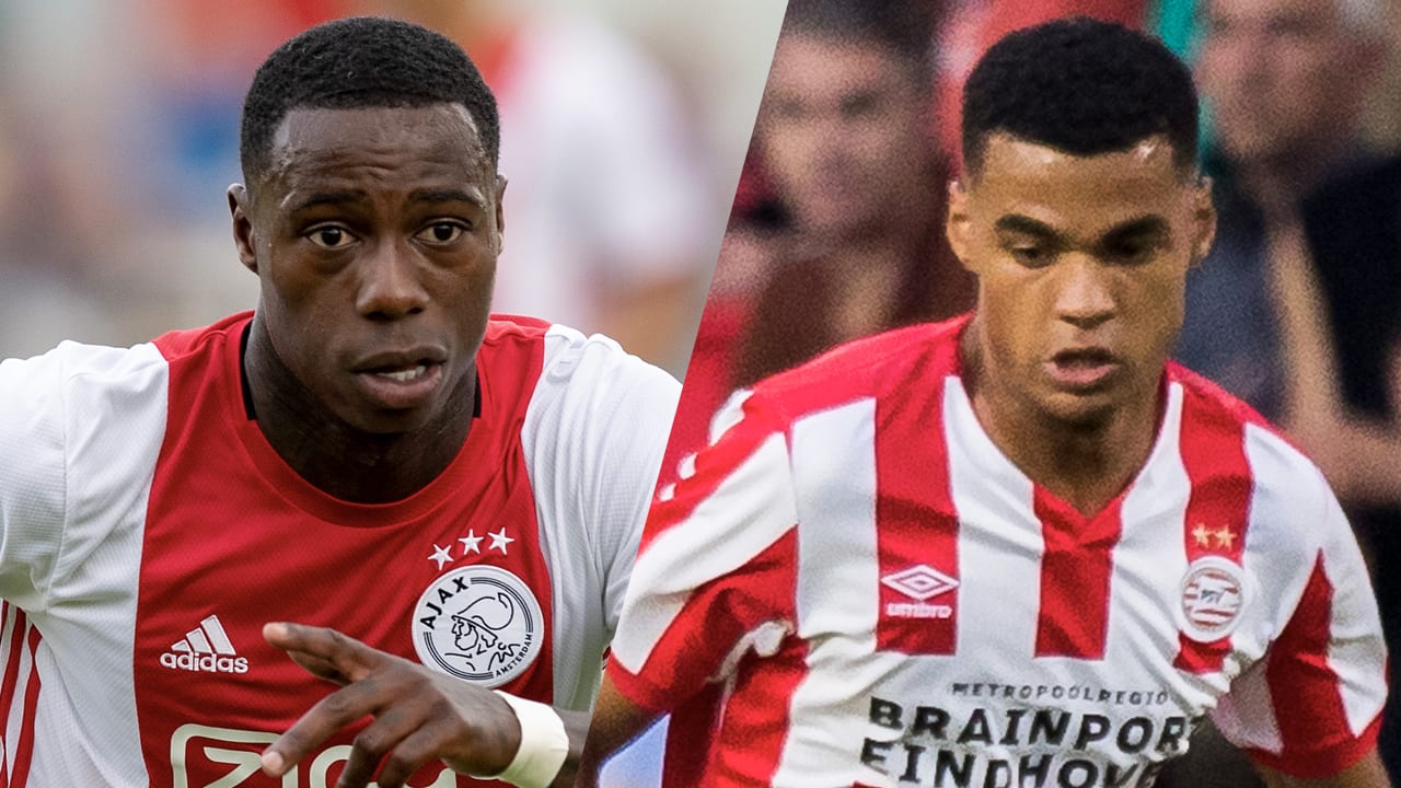 Opstellingen JC Schaal: Ajax met 4 debutanten, PSV met Boscagli en Gakpo