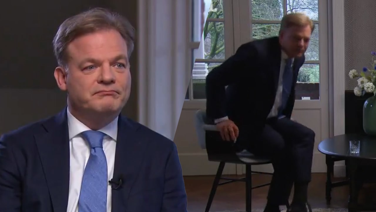 Emotionele Pieter Omtzigt loopt weg uit interview: 'Mag het even?'