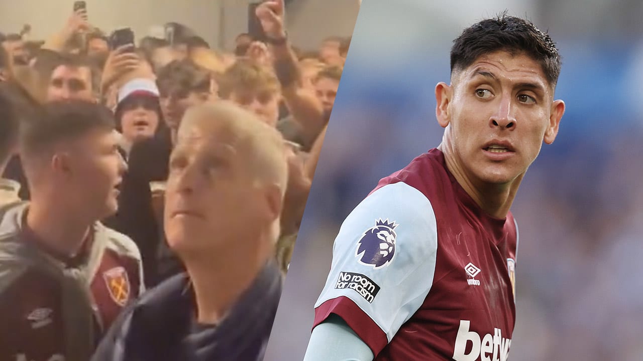 Video: West Ham-fans verzinnen ludiek nummer over Álvarez en Kudus: 'To smoke some marijuana'