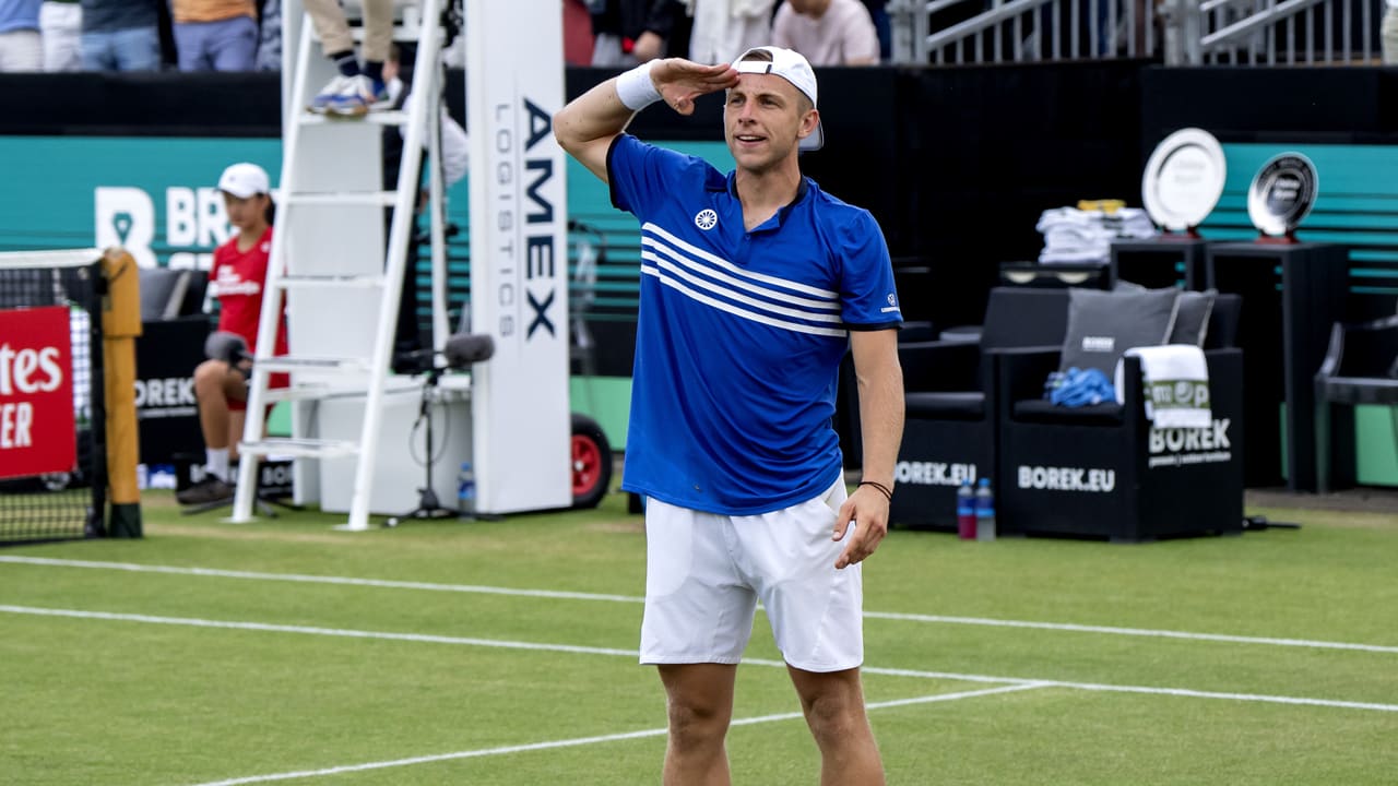 Griekspoor wint als tweede Nederlander op rij tennistoernooi Rosmalen