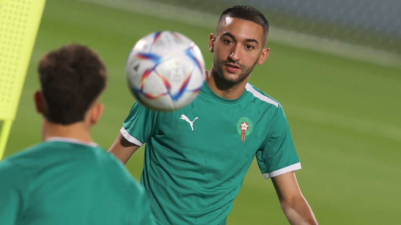 Ziyech en Mazraoui starten in de basis tegen Kroatië