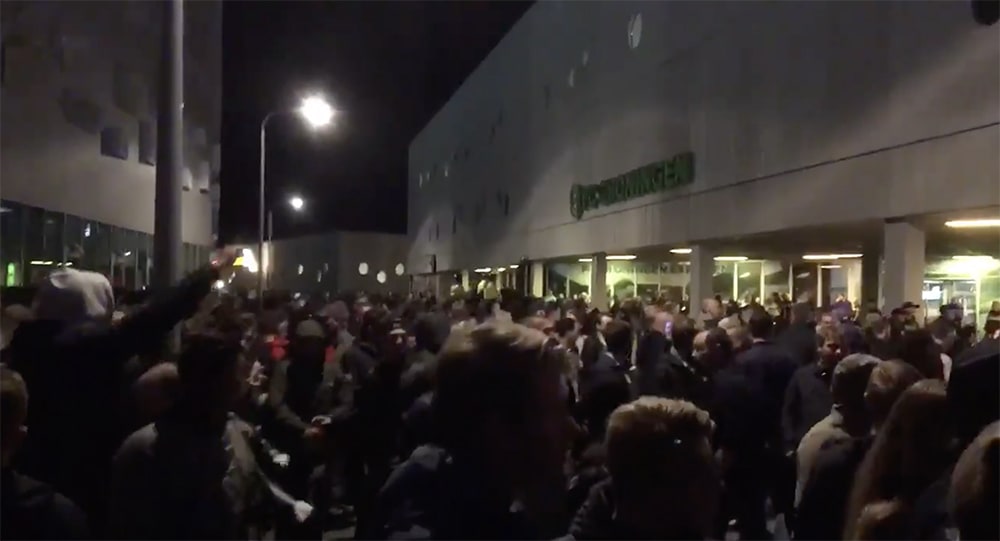 Onrust rondom stadion Groningen na verliespartij