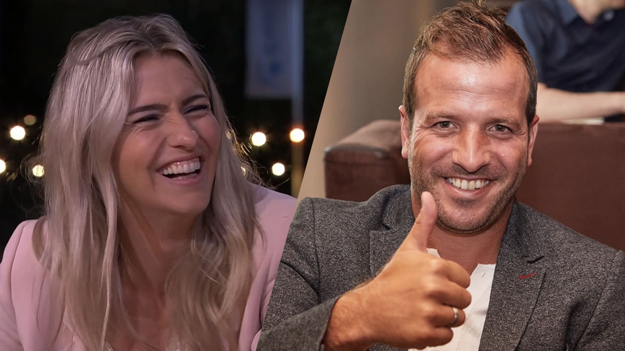 Van der Vaart reageert op messcherpe opmerking Estavana: 'Hou ook van jou!'