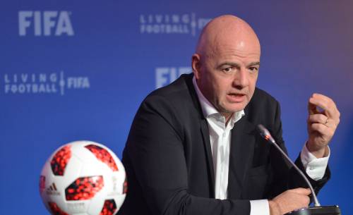 Infantino wordt herkozen als president FIFA