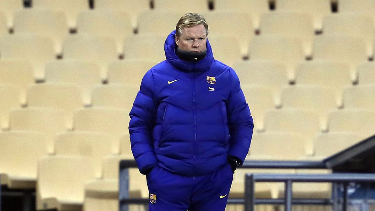 Koeman grijpt naast eerste prijs met FC Barcelona