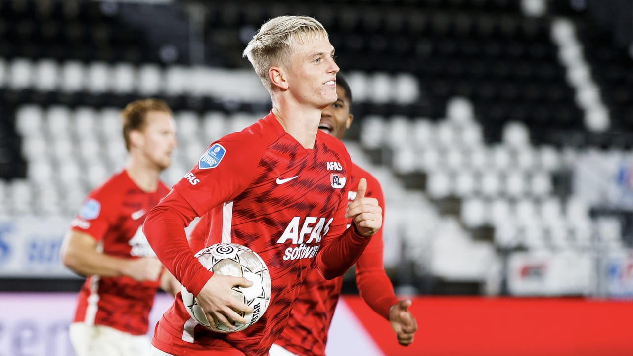 AZ heeft eerste overwinning in eredivisie eindelijk te pakken