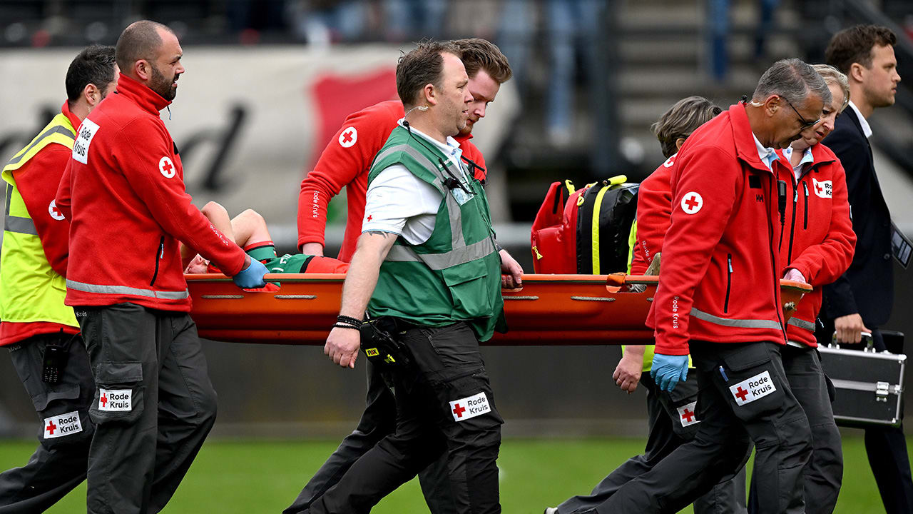 NEC-speler Proper uit ziekenhuis ontslagen na akelige botsing met ploeggenoot